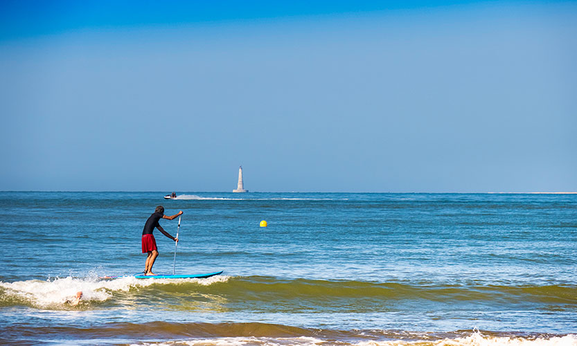 surf, voile, paddle